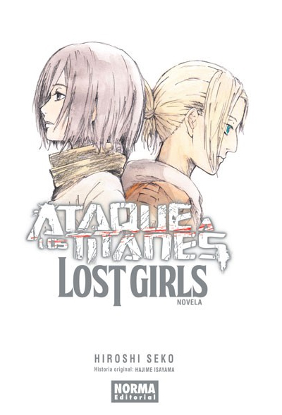 Ataque a los Titanes Lost Girls (Novela)